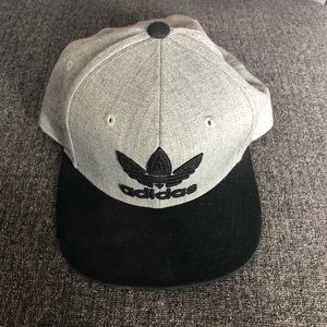 Adidas originals black and grey hat